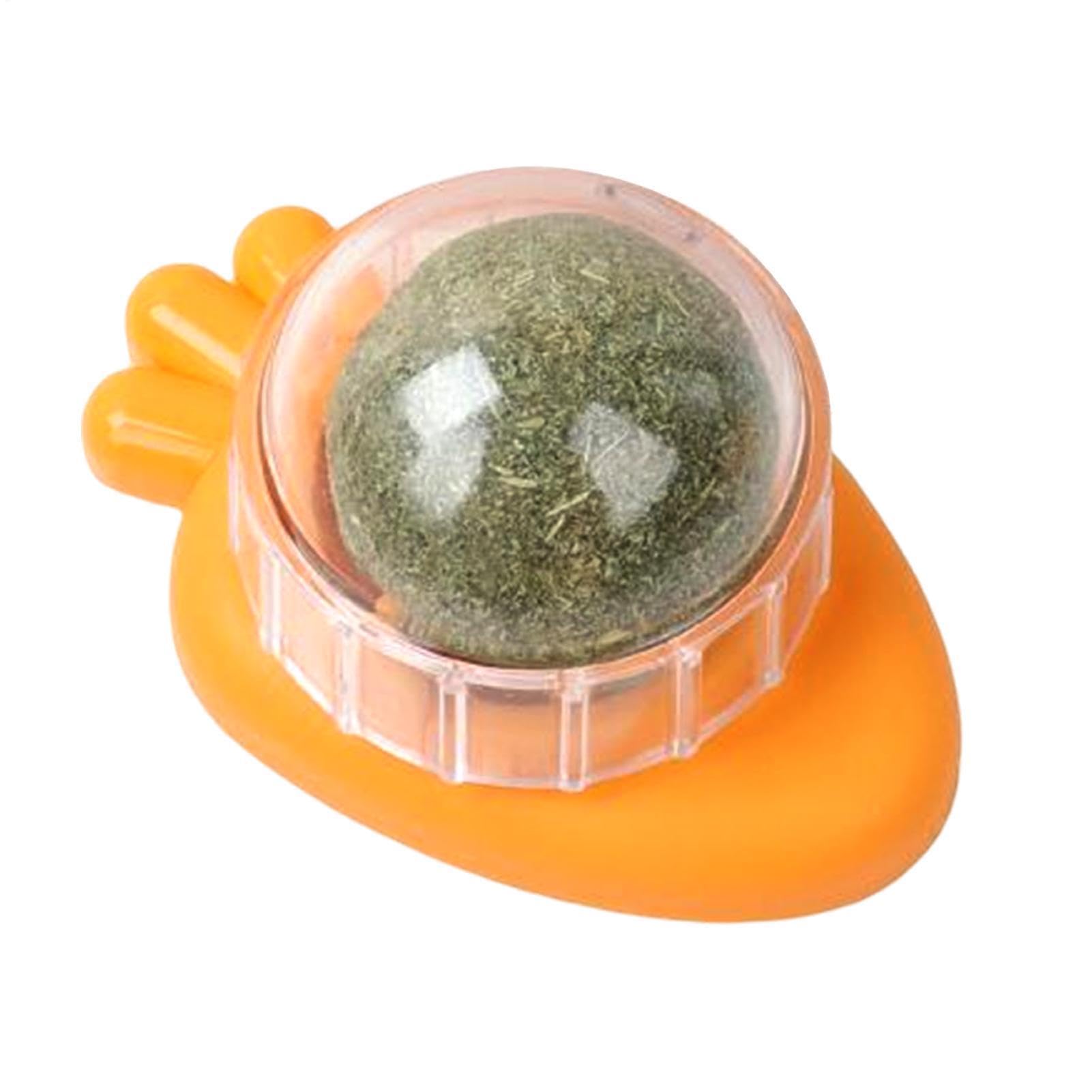 Catnip Balls For Cats, Wall Cute Shape Interactive, Cat Mint Dangling Wall