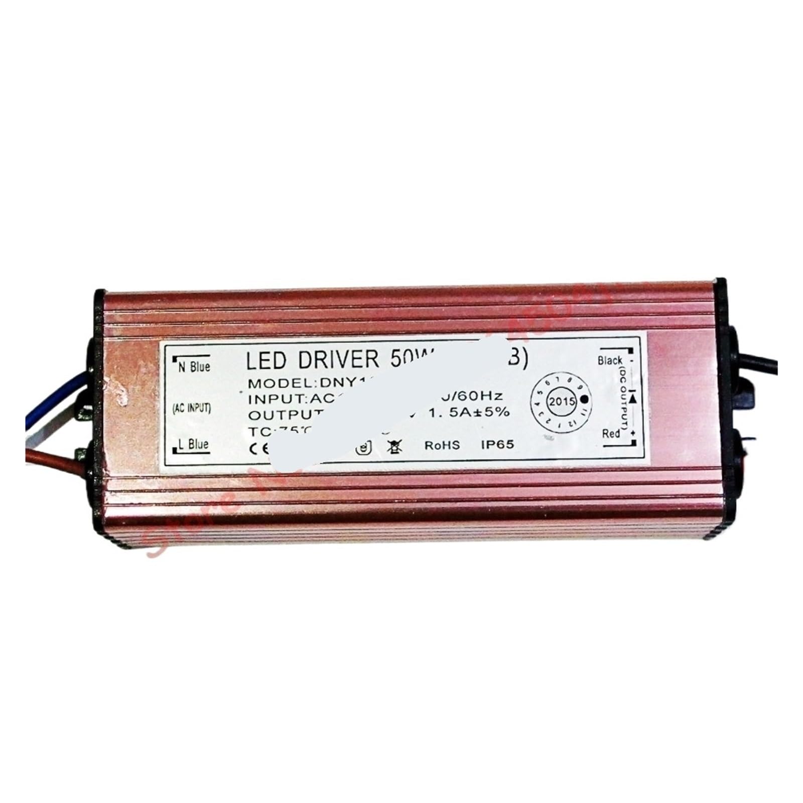 Pilote de projecteur LED DC28-36V transformateur 1500mA étanche pour spot de cour