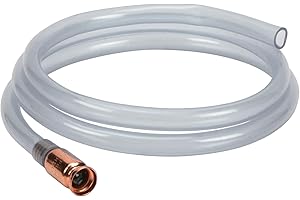 Food-Grade Performance Jiggle Siphon Liquid Transfer Tube Hose, 3.5 GPM