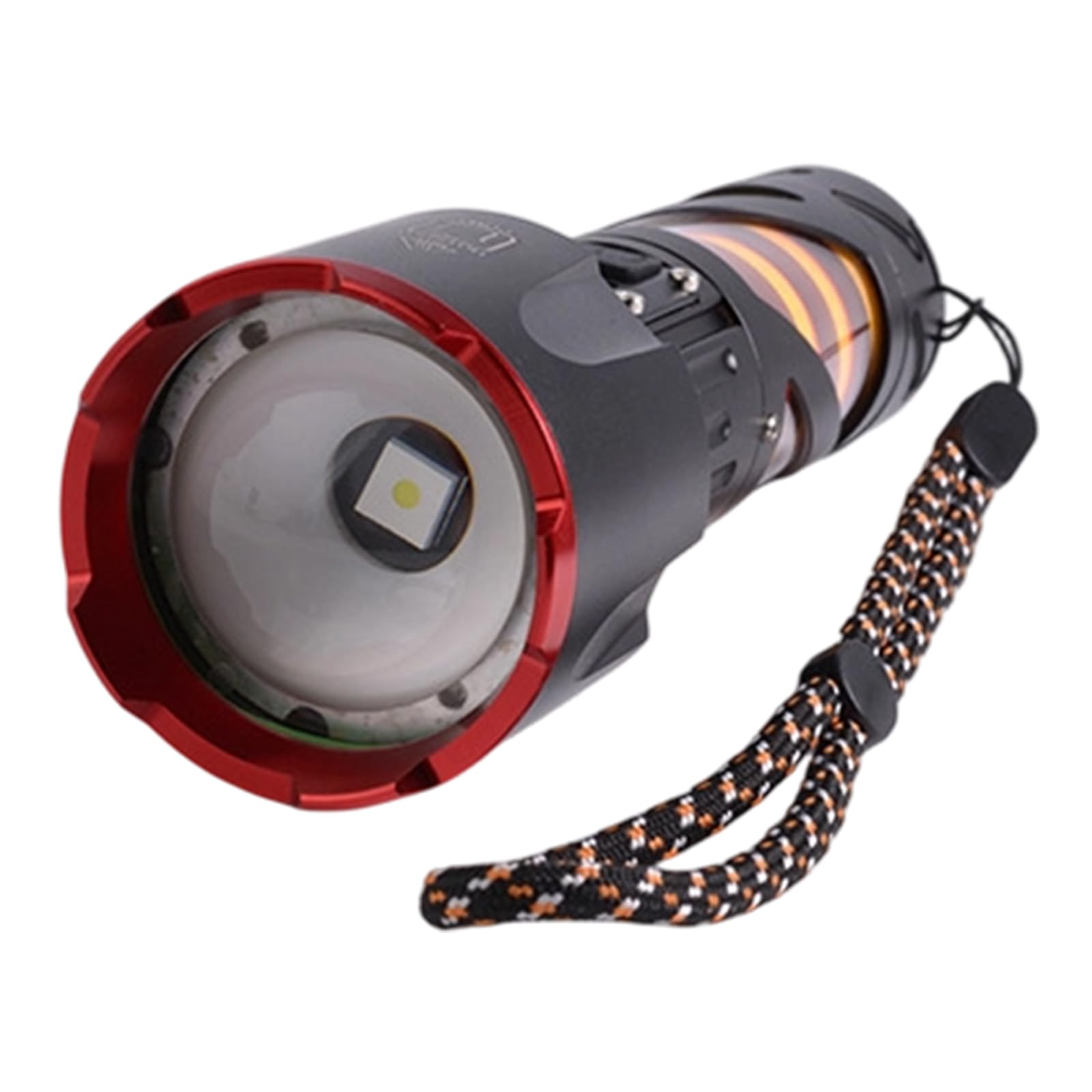FROMCEO Bright Flashlight Heavy Duty Aluminum Alloy Camping Light Metal Texture Great for Camping Hiking Outdoor Activity Permanent Aluminum Light