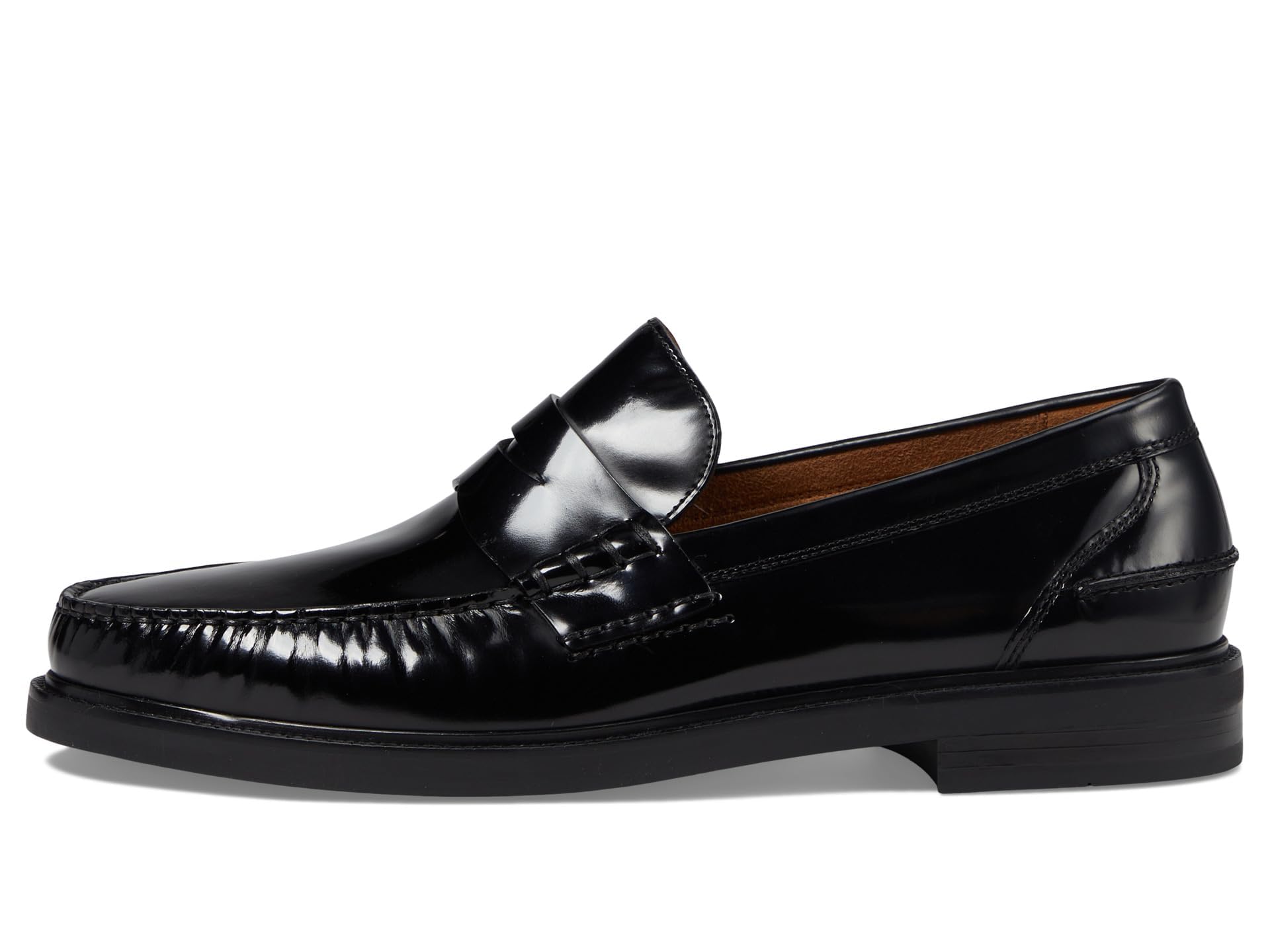 Cole Hasn’t Stylish Black Patented Leather Loafers ? Cole Haan Pinch Prep Penny Loafer - Men main image 4