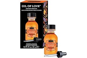 Foria Awaken Intimacy Arousal Oil with Tropical Mango Flavor (0.75 fl oz)