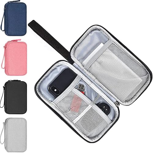 Organizador electrónico, bolsa organizadora de cables de viaje, accesorios electrónicos, estuche de viaje, organizador de viaje electrónico, bolsa
