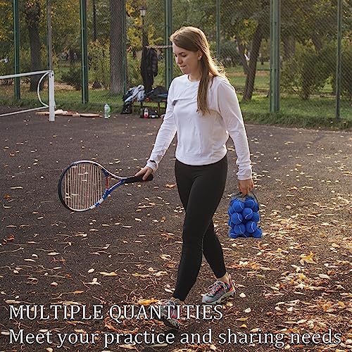 Swingers Tennis Balls,20 Pack Training Tennis Balls,Exercise Balls for Pet Dog, High Elasticity Practice Tennis Balls for Beginner, with Mesh Carry Bag Easy to Transport - Image 8