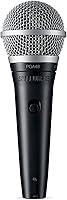 Shure PGA48 Dynamic Vocal Microphone with XLR Cable - Cardioid Handheld Mic for Karaoke, Speech & Performances (PGA48-XLR)