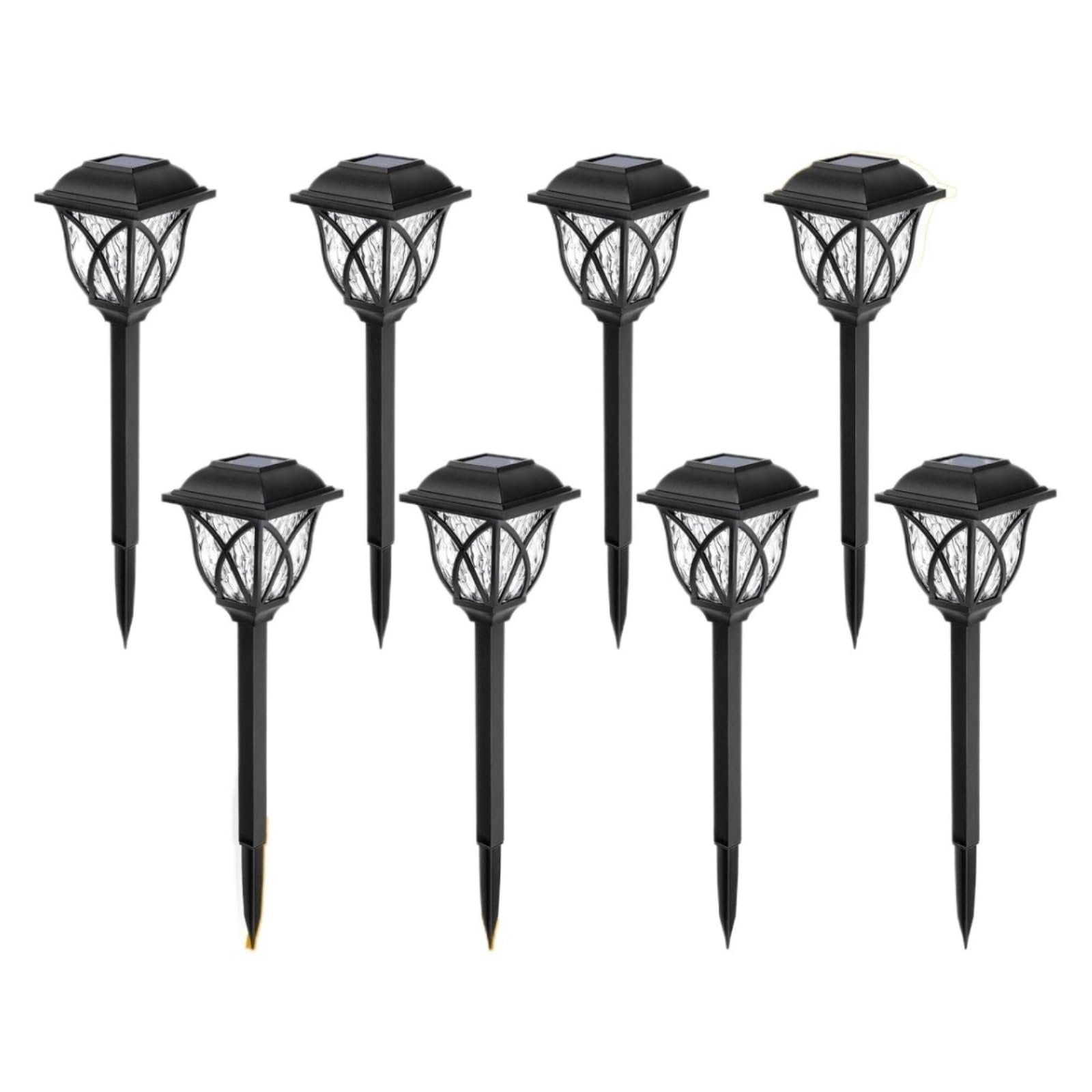 DANNMPX Solar Lights Solar Lights Outdoor Waterproof LED Garden For Outside Decor Yard Outdoor Decorations(Warm White)