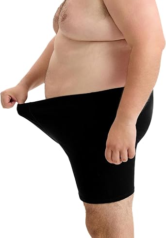 INNERSY Men's Big & Tall Cotton Boxer Briefs Underwear 4-Pack