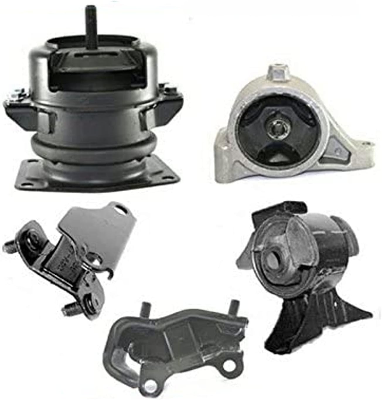 Replacement Part for 03-04 Honda Pilot & 01-02 Acura MDX Engine and Transmission Mounts 5pc Kit