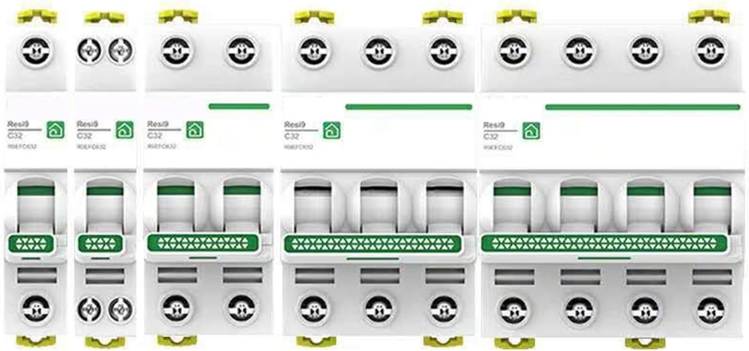 Air switch R9 1P2P3P4P household main switch air switch tripping circuit breaker without leakage(R9 air switch 3P C40A)