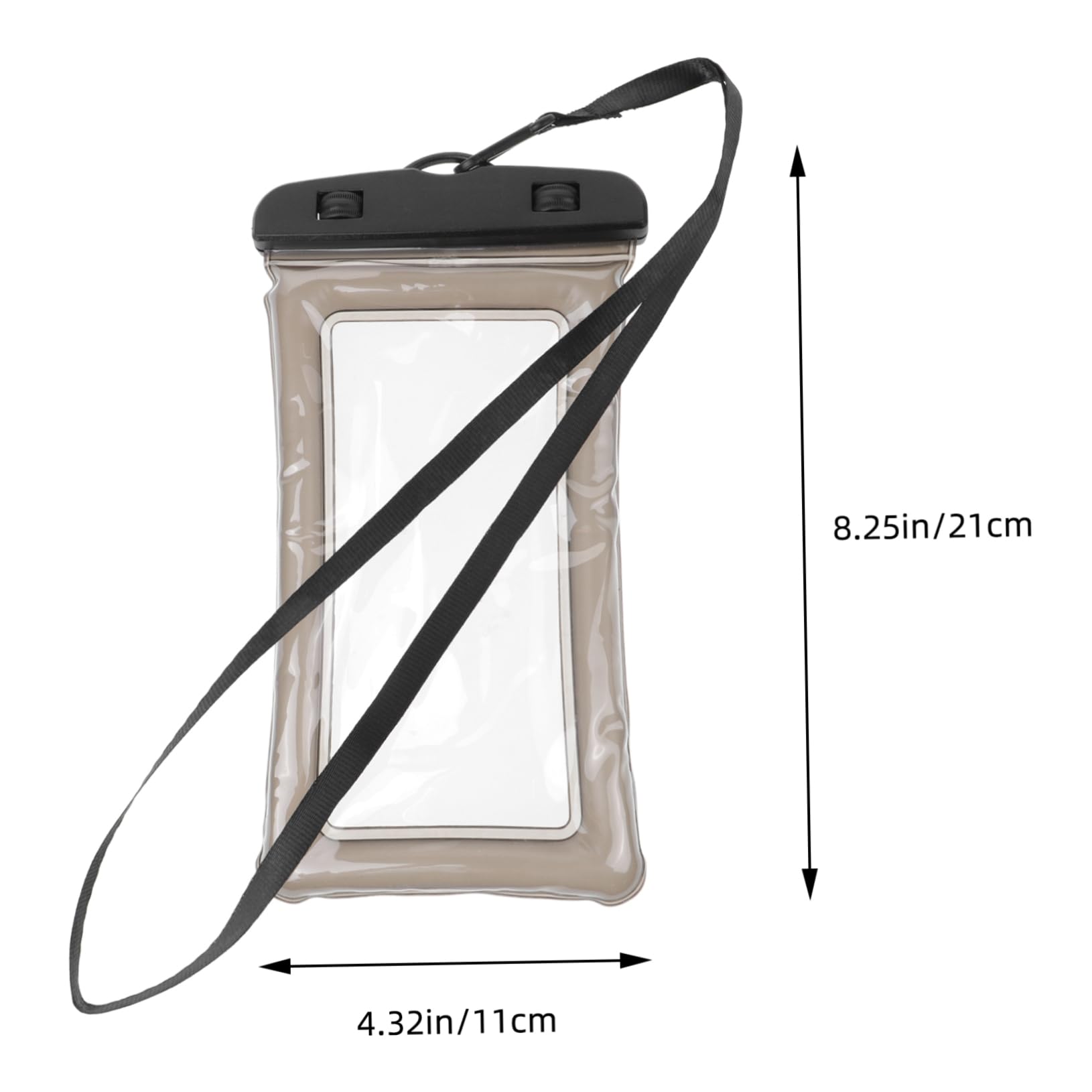 Hemoton Mobile Phone Bag Plate TPU Phone Case Sports Phone Case Transparent Phone Bag Waterproof Phone Bag Waterproof Mobile Phone Case Phone Case for Waterproof Pouch Lip Gloss