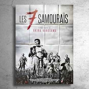 七人の侍 海外版 B2ポスター 黒澤明監督 三船敏郎主演 時代劇 七人の侍 海外版 B2ポスター 黒澤明監督 三船敏郎主演 時代劇