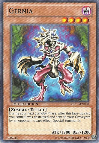 Amazon.com: Yu-Gi-Oh! - Gernia (GLD5-EN020) - Gold Series: Haunted