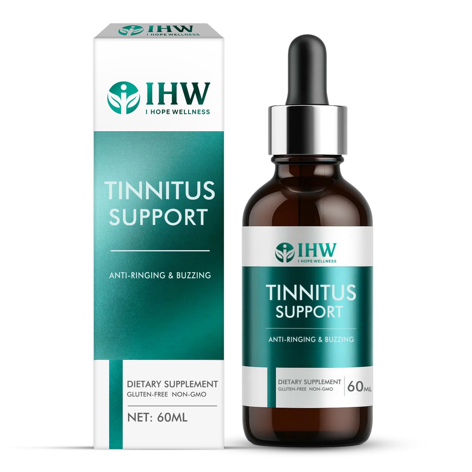 IHW Tinnitus Relief Drops for Ringing Ears