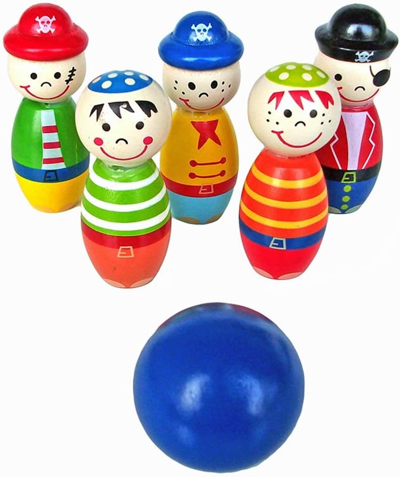 set da bowling indoor per bambini