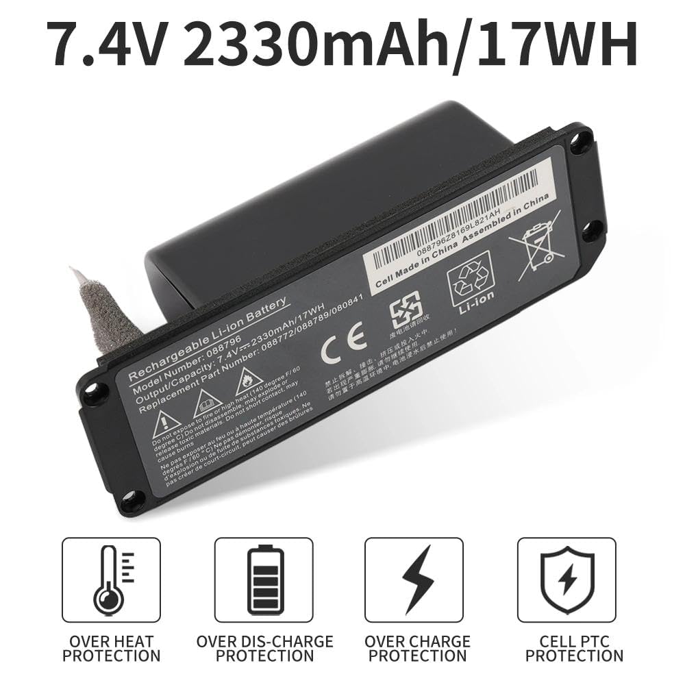 Amazon.com: ETESBAY 088796 088789 088772 080841 Battery Replacment