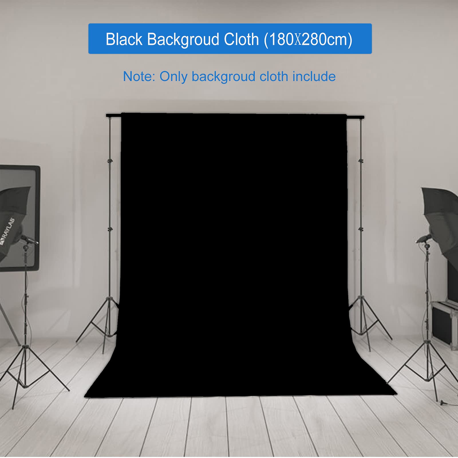 Sfondo Fotografico Bianco 1.8x2.8m - Mussola, Resistente, Per Studio - Foto 4