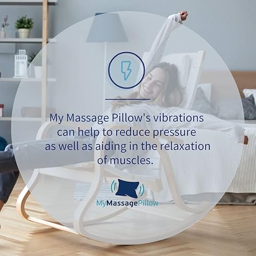 Miniatura 7 de Mymassagepillow My Massage Pillow - Masaje activado por presión, almohada de masaje vibrante, ayuda a aliviar el dolor de espalda y el dolor de