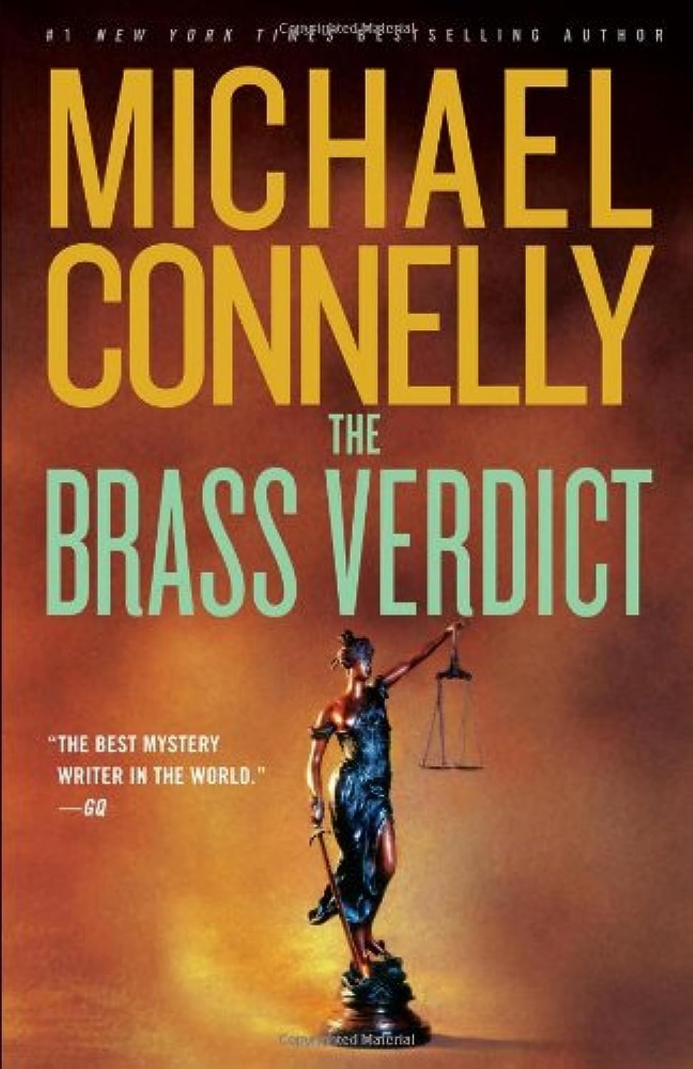 Little, Brown The Brass Verdict: A Novel