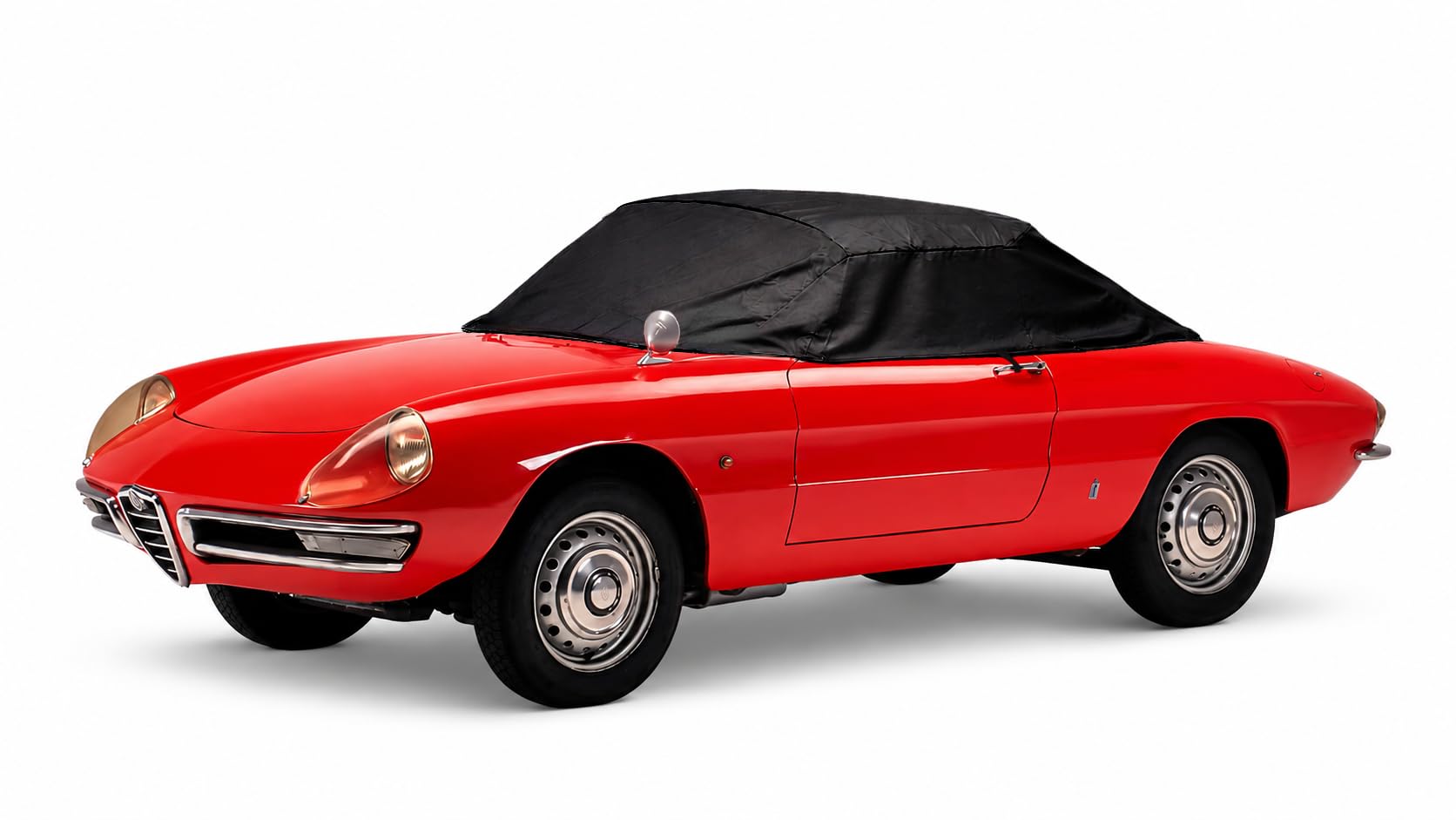 Copri Capote Impermeabile per Alfa Romeo Duetto Spider | Su Misura, Protezione da Pioggia, Sporco e Raggi UV, Sistema Antifurto Personalizzato
