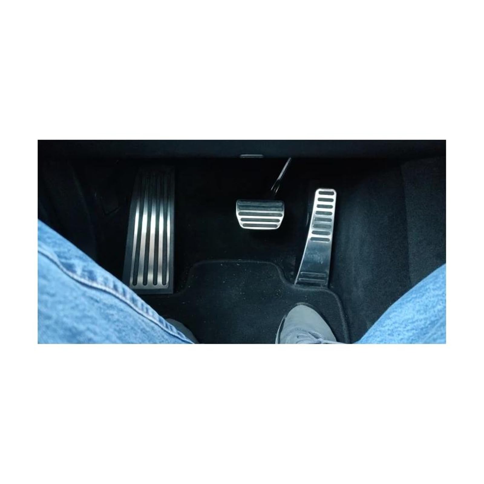 Pedale Für Volvo Für XC60 Für XC 60 Für MK2 2018~2024 Auto Fuß Pedale Aluminium Legierung Nicht Slip Auto Pedal Edelstahl Teile Zubehör Auto Pedal Abdeckung (Size : 3PCS)