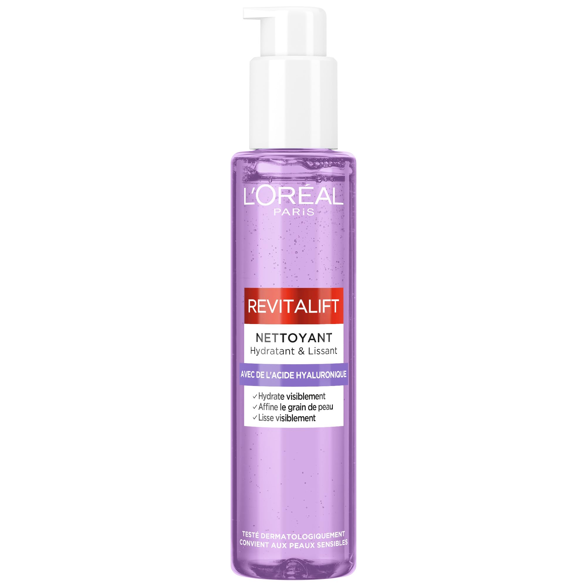 L'Oréal Paris Revitalift Filler Feuchtigkeitsspendender und glättender Reiniger, 150 ml