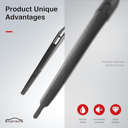 Vista 65 de Repuesto para Hyundai Tucson 2010-2015, juego de limpiaparabrisas trasero - OTUAYAUTO Factory OEM Style 988111H000