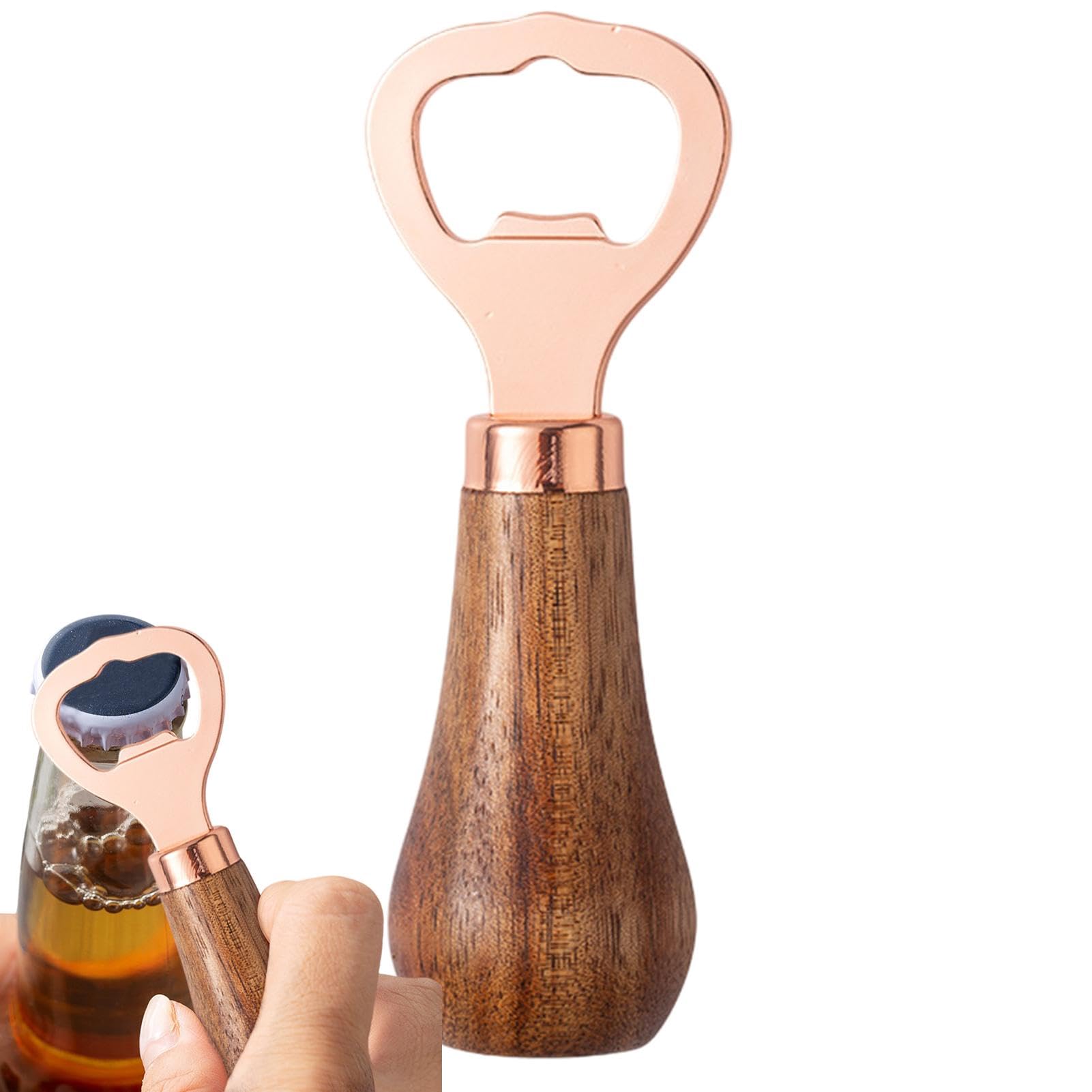 Amazon | 木製ハンドル栓抜き 木製ハンドル栓抜き, バーテンダー栓抜き