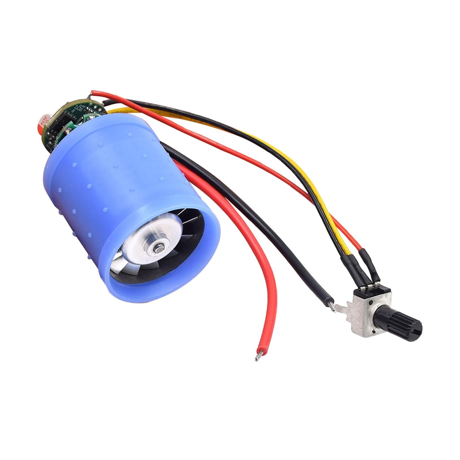 Mini Brushless Motor Metal Stepless Speed Motor Aluminum Impeller Ducted Fan 9V 12V 120000RPM|Business & Industrial | Automation Motors & Drives | Electric Motors | Stepper Motors-image-22