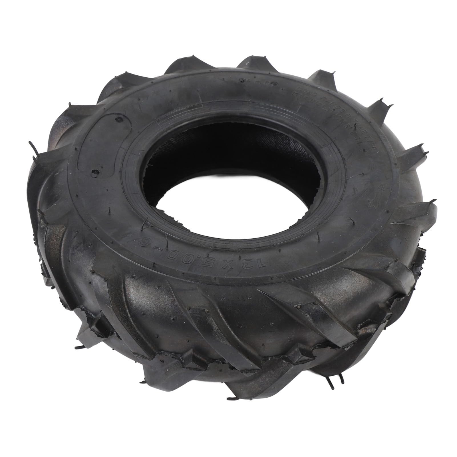 13x5.00-6 Pneu Tubeless Antidérapant Souffleuse à Neige Pneu de Tracteur de Pelouse 6 Pouces Pneu Tubeless