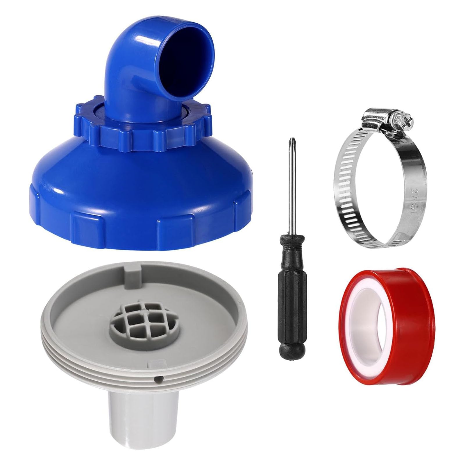 Jazuaiao Multipurpose Swimming Pool Inlet Nozzle 360 Degree Rotation Nozzle Pool Equipment Replacement Flexible Return Jets Fitting Replacement
