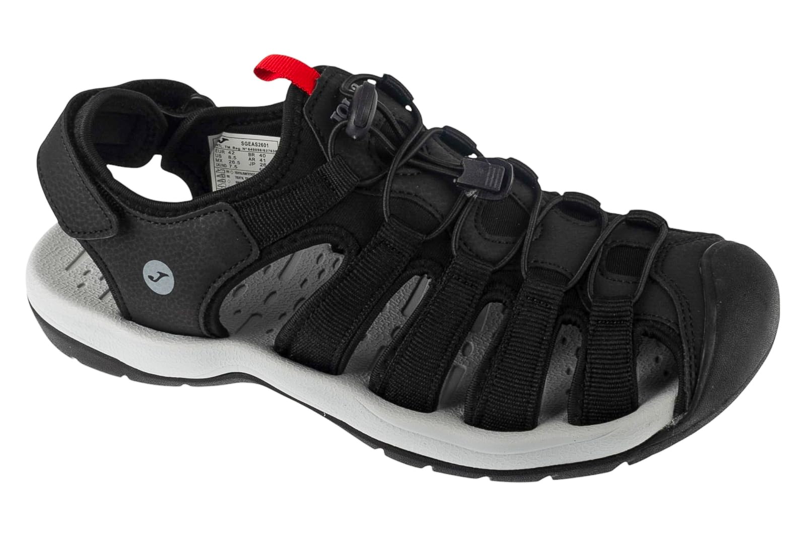 Joma S.Gea Hombre – Sandalias trekking cerradas con puntera reforzada | Sandalias senderismo cómodas y con suela antideslizante
