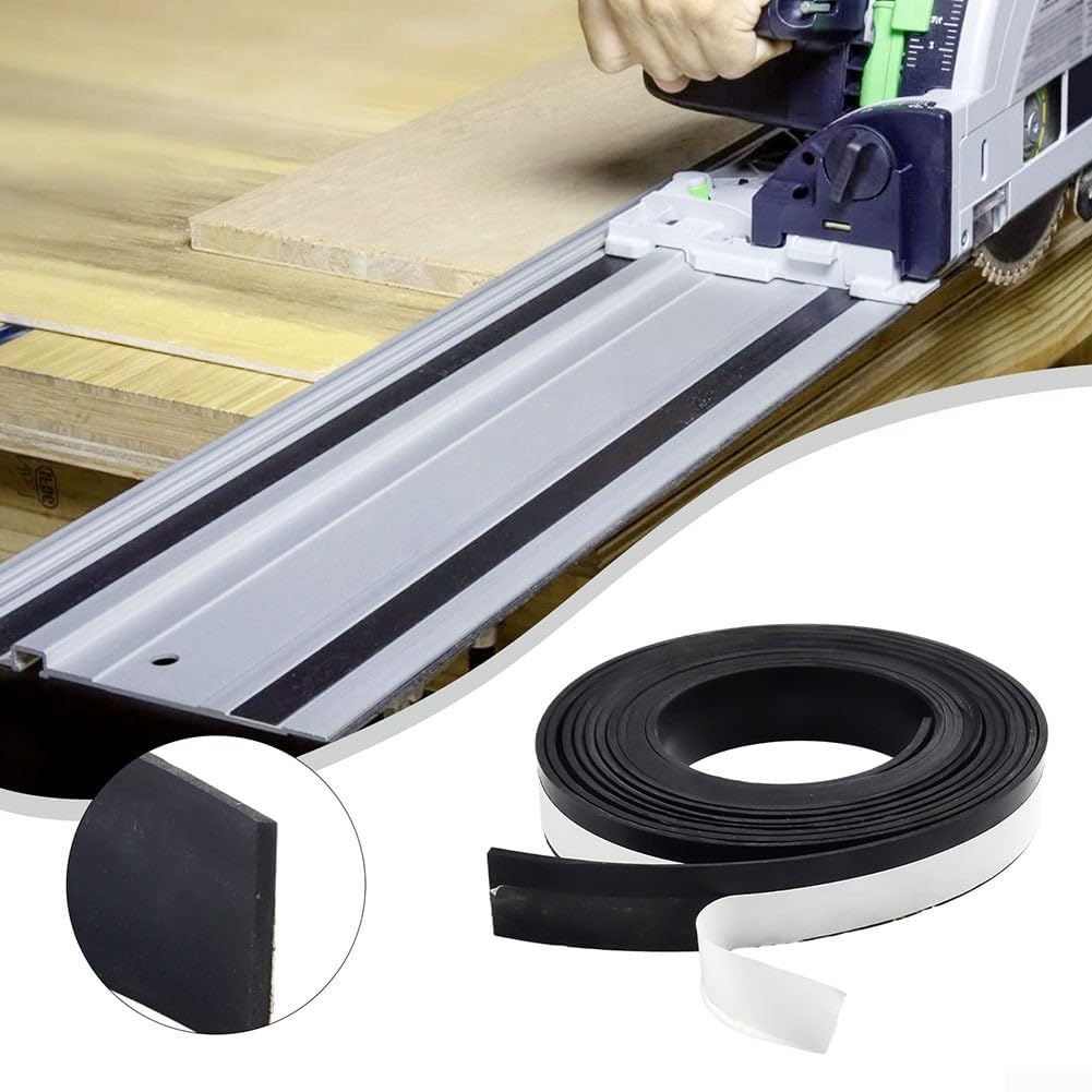 1.4 M Lunghezza 194418-6 Splinter Guard Strip Materiale Gomma Guide Rotaie Splinter Guard Nastro di Ricambio Accessori