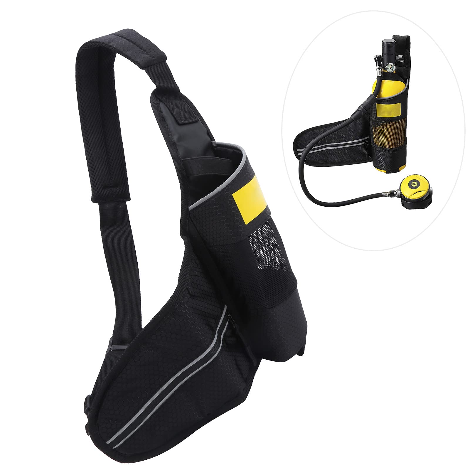 1L Torba na Butlę z Tlenem Scuba Quick Dry Tank Futerał do Przenoszenia Butla z Tlenem Torba na Ramię do Zbiornika do Nurkowania