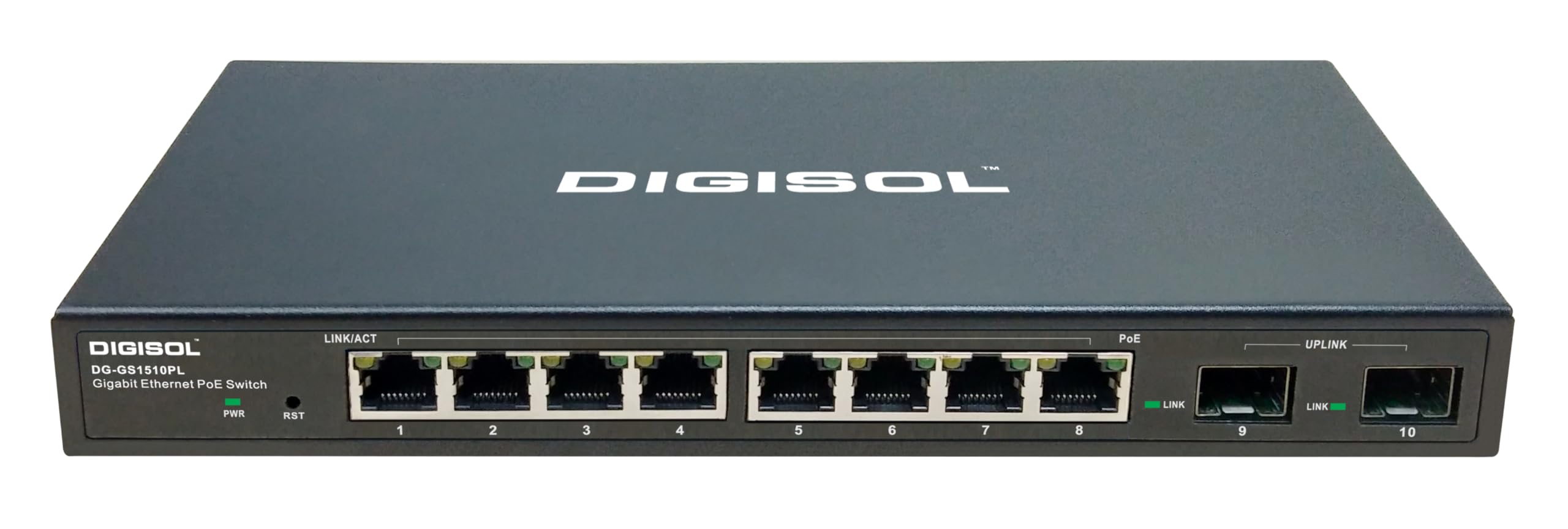 DIGISOL 8 Port Gigabit Ethernet Smart Managed PoE Switch with 2 Giga SFP Ports DG-GS1510PL-image-48