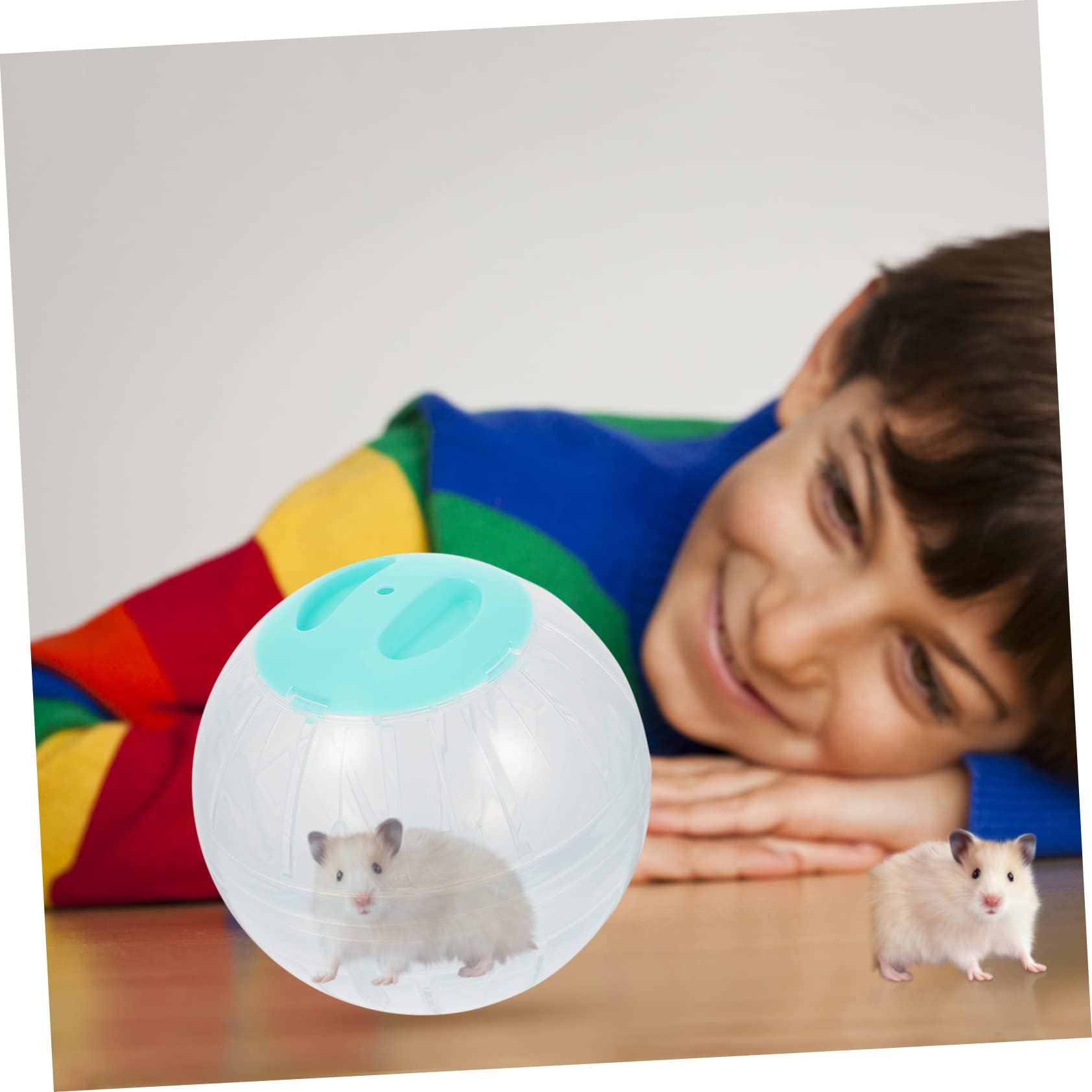4stücke Hamster Übungsball Transparente Laufkugeln Für Kleine Haustiere Langlebig Und Tragbar Für Hamster Mäuse Und Kleine Igel Fitness Spielzeug