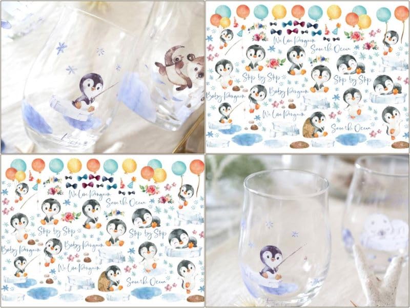 Amazon.co.jp: ポーセラーツ 転写紙 【ガラス用】Marine Life