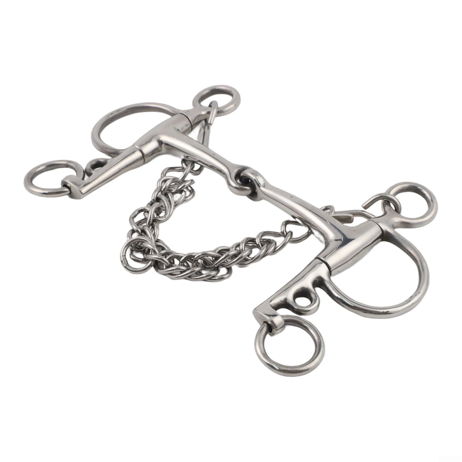 Mors Équestre Acier Inoxydable 12.5cm Mors Équestre Acier Inoxydable
