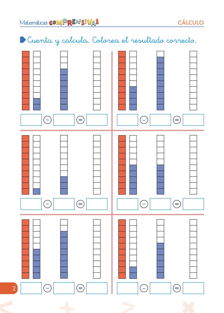 Pack Matemáticas Comprensivas 1º trimestre 2º Primaria: Cuadernos de Números 4, Cálculo 4 y Lámina Didáctica Aprendo las Estaciones | Actividades ... Primaria (Refuerzo Matemáticas 2º Primaria)