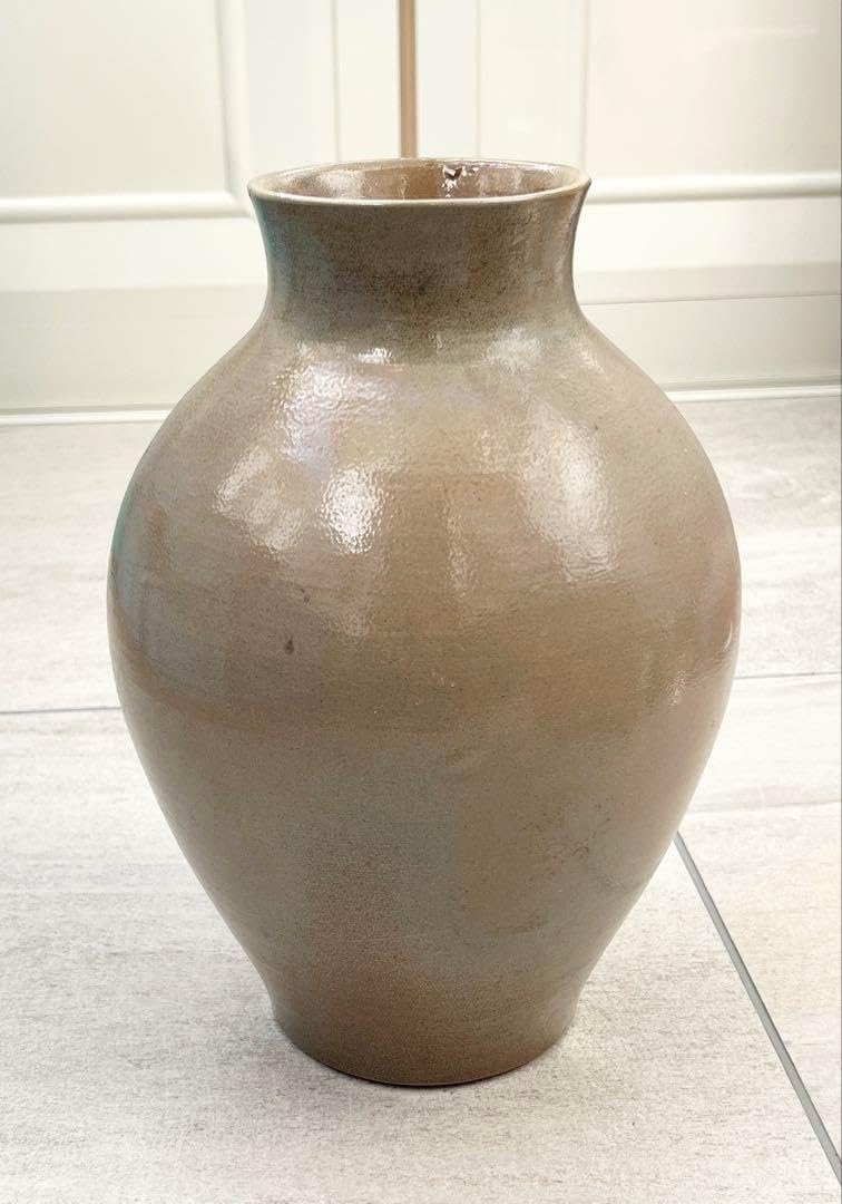 備前焼 壺 未使用品 裏刻印あり 高さ約32cm 茶道具 骨董品 陶芸 和陶器 備前焼 壺 裏刻印あり 高さ約32cm 茶道具 骨董品 陶芸 和陶器 備前焼