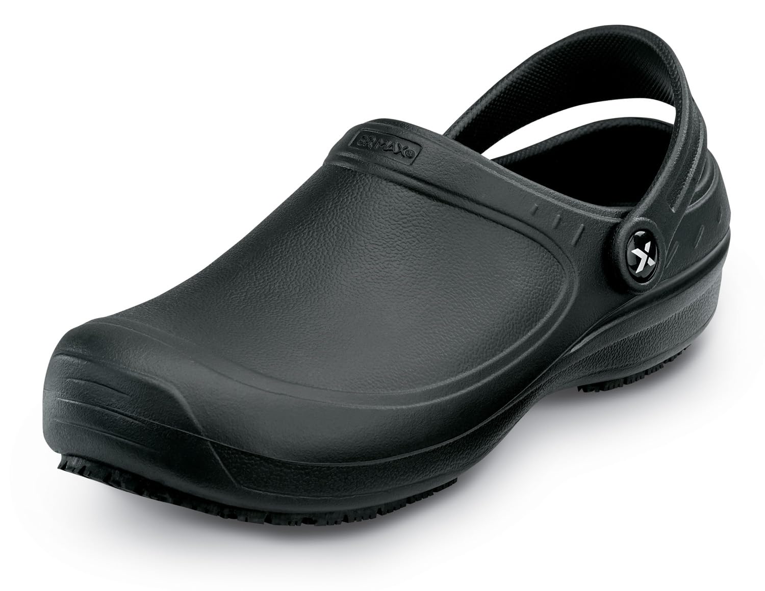 SR MaxCopeland, Unisex, Black, MaxTrax Slip Resistant, Soft Toe, Slip Resistant, Work Clog