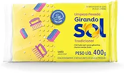 Girando Sol Sabão Em Barra Tradicional 400G