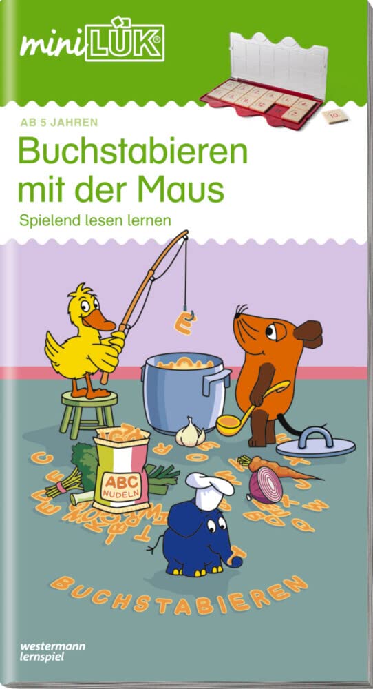 miniLÜK. Buchstabieren mit der Maus: Spielend lesen lernen