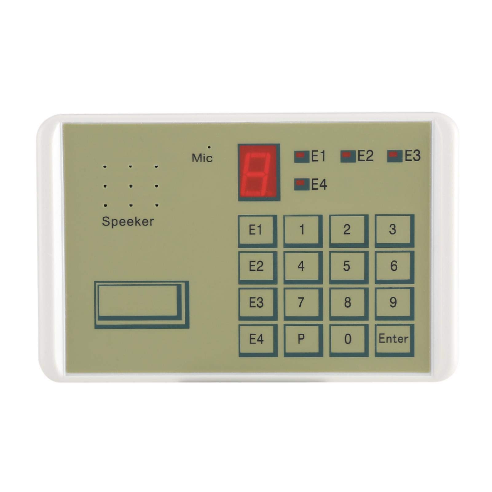 Marcador telefónico Teléfono con Cable Voz Marcador automático de Seguridad antirrobo para la casa