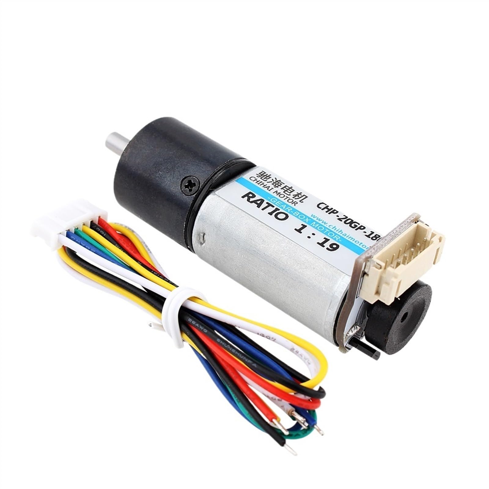 CHP-20GP-180ABHL Precyzyjny silnik elektryczny z szczotką węglową 20 mm do robota (DC 6V i128 58rpm)