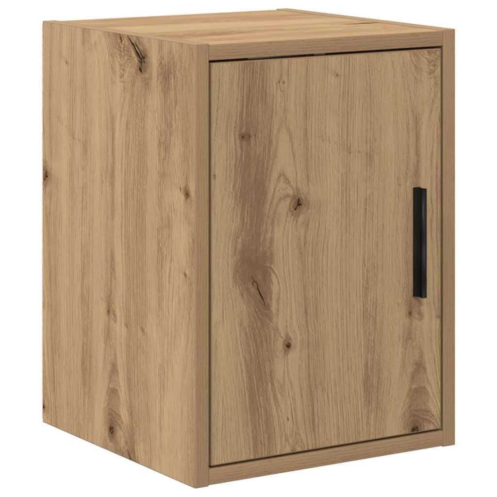 vidaXL Garage Wall Cabinet Artisan Oak Engineered Wood, cabinet, garage wall cupboard, wall mounted tool cabinet, garage storage cabinet