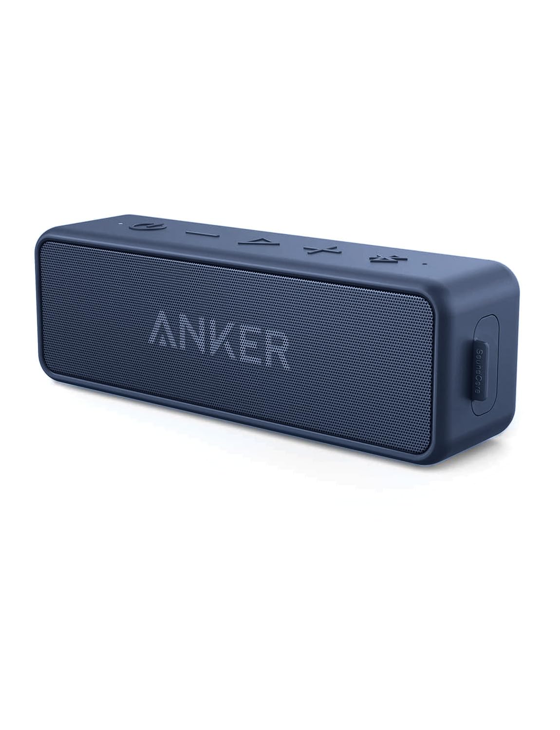 soundcore Anker 2 Bluetooth Lautsprecher, Fantastischer Sound, Enormer Bass mit Dualen Bass-Treibern, 24h Akku, Verbesserter IPX7 Wasserschutz, Kabelloser Lautsprecher für iPhone, Galaxy usw.