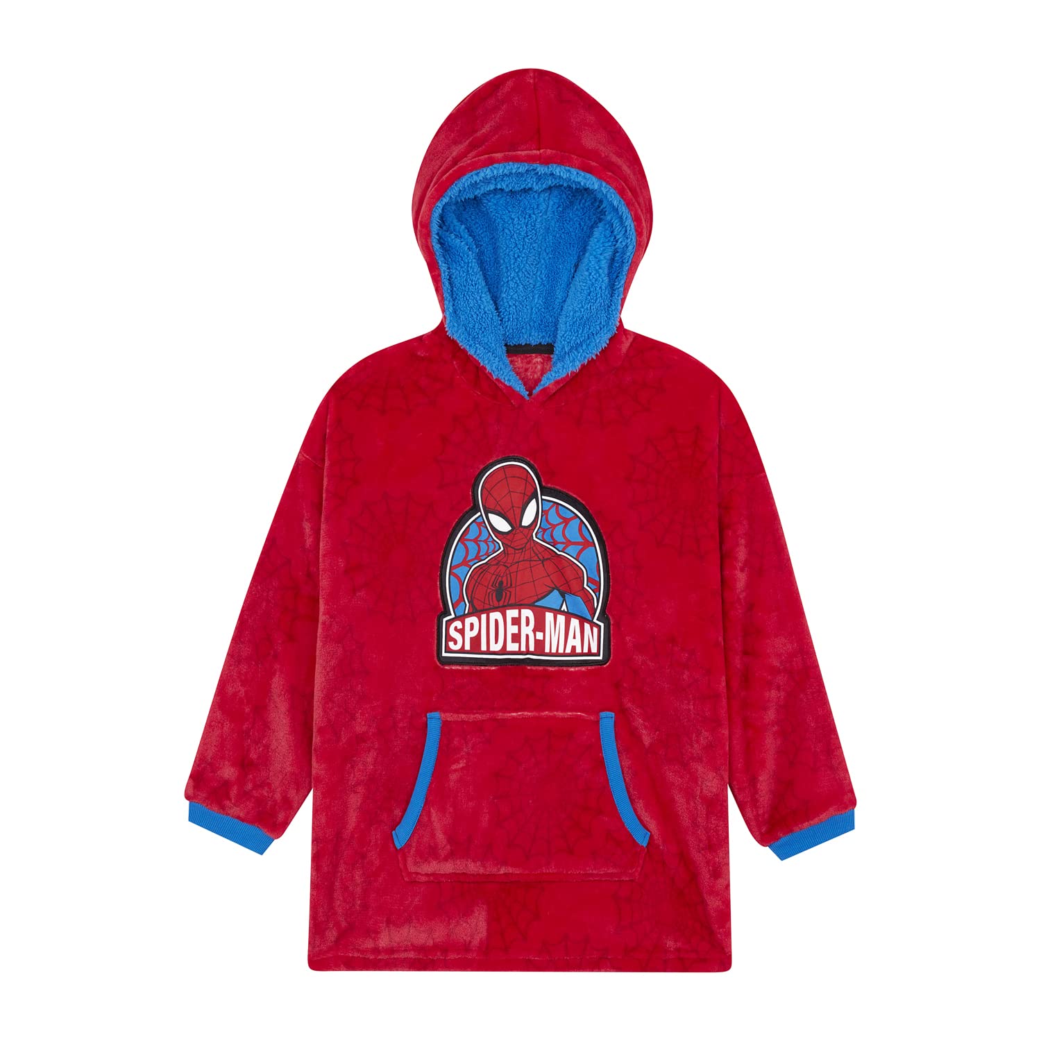 Sponsored Ad – Marvel Spiderman Boys Hoodie, Oversized Fleece Blanket Hoodie Lounge Gown, One Size Fits All Ages 4 to 10 Years Old Red