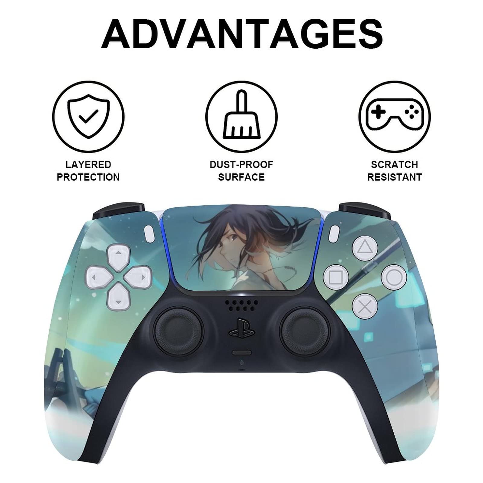 Amazon.co.jp: 【PS5用 ディスク版】 PS5 スキンシール 境界の彼方 名 
