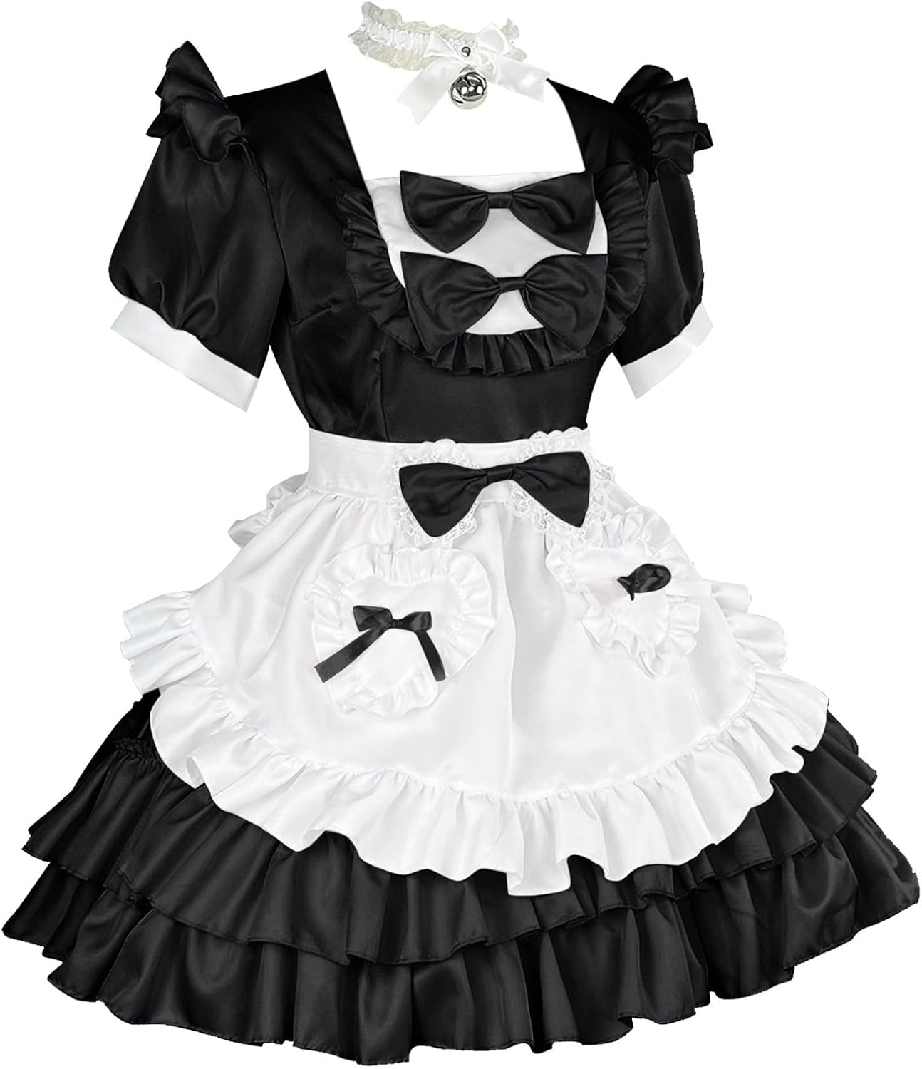 French Maid Outfits for Women Maid Outfit for Men Adult French Apron