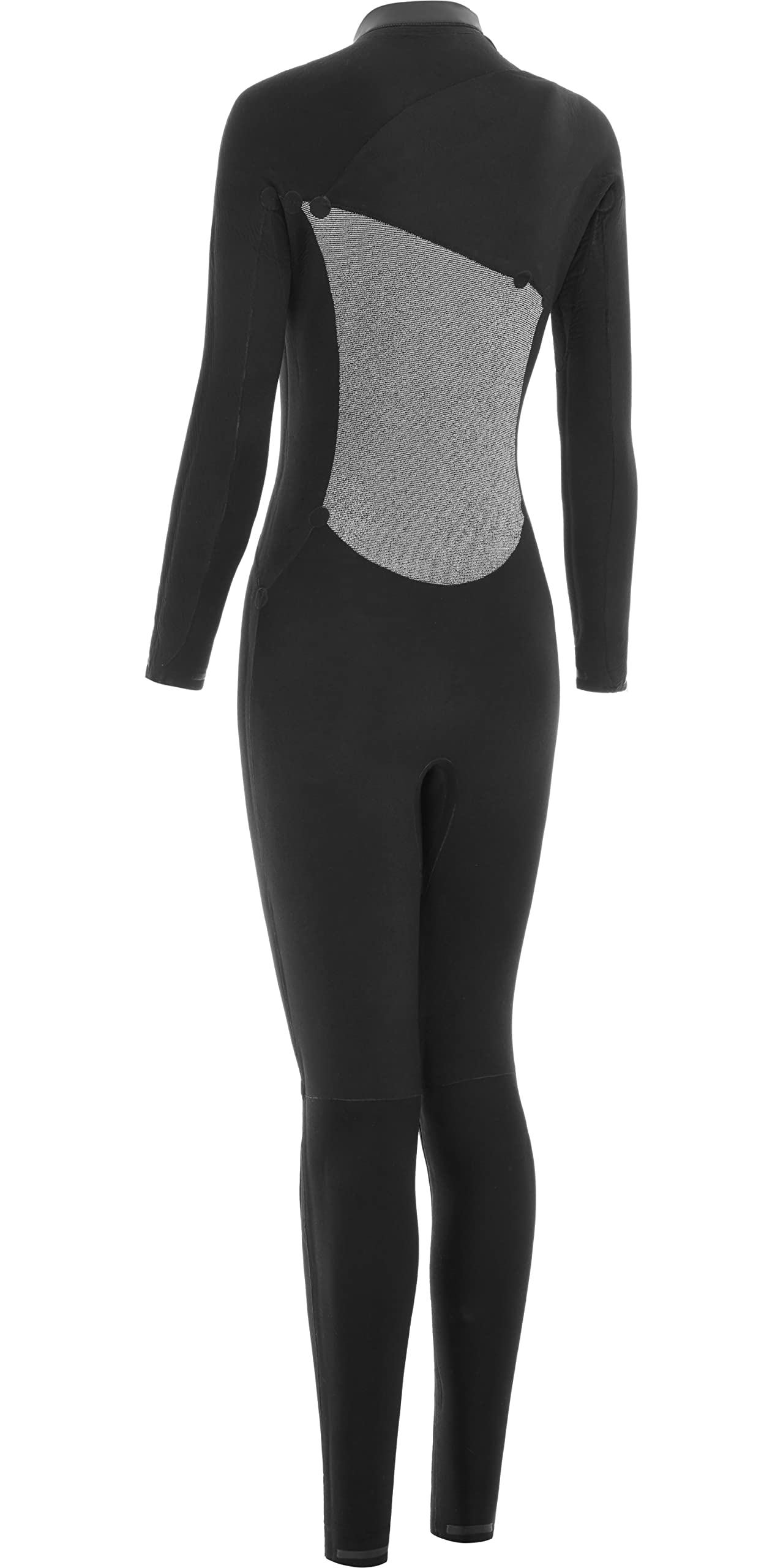 Nyord 2025 Femmes Furno Warmth 4/3mm Chest Zip GBS Combinaison Néoprène FWW43001 - Black -